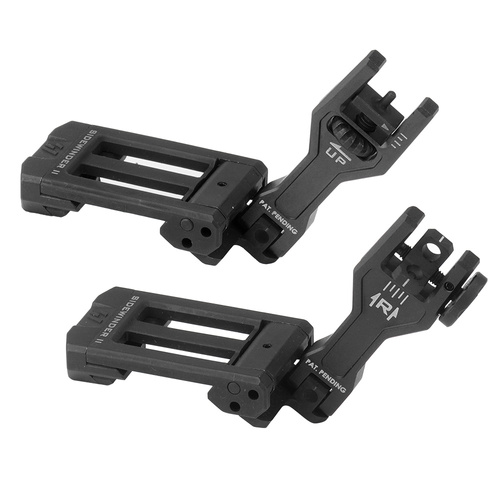 Strike Industries - Sidewinder II BUIS Backup Iron Sights - Black - SIDEWINDERII-BK