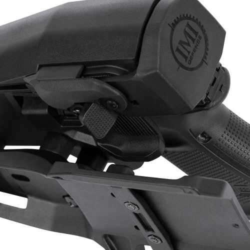 IMI Defense - OWB RDL3 Level 3 Light Bearing & Red Dot Sight Holster - Glock - Right - Black - IMI-RDL3