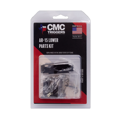 CMC Triggers - Lower Parts Kit for AR-15 - 17 Parts - 81500