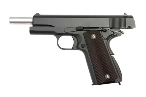 WE - ASG Pistol Replica C1911A1 - Green Gas - Black - WET-02-000528