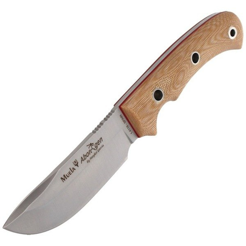 Muela - Full Tang Bushcraft Knife Micarta 120mm - ABORIGEN-12D