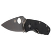 Spyderco - Ambitious G-10 Black Plain Folding Knife - C148GP