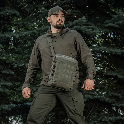 M-Tac - Laser Cut Hex Shoulder Bag - Cordura - Ranger Green - 10241023