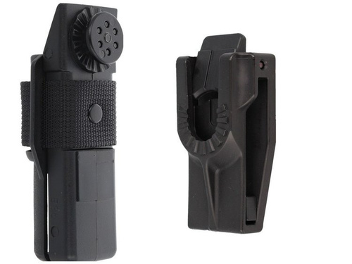 ESP - Hardened expandable baton with holder - 21" - Extra Grip handle - Black - ExB-21H BLK BH-54