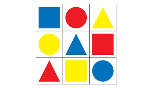 Geometrical Figures Target - 10 pcs