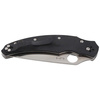 Spyderco - Opus Black G-10 PlainEdge Knife - C218GP
