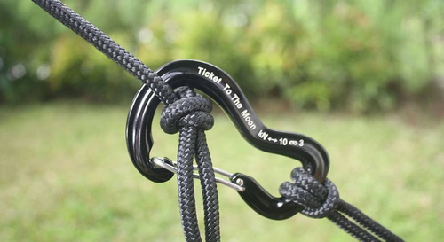 Ticket To The Moon - Carabiner for Hammock - 10kN - 2 pcs - TMBINER10