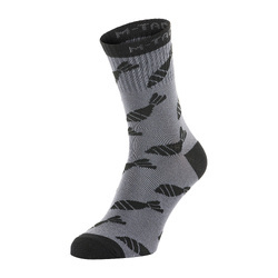 M-Tac - Mk.3 Summer Socks - Mortar Bombs - Dark Grey - 30903801