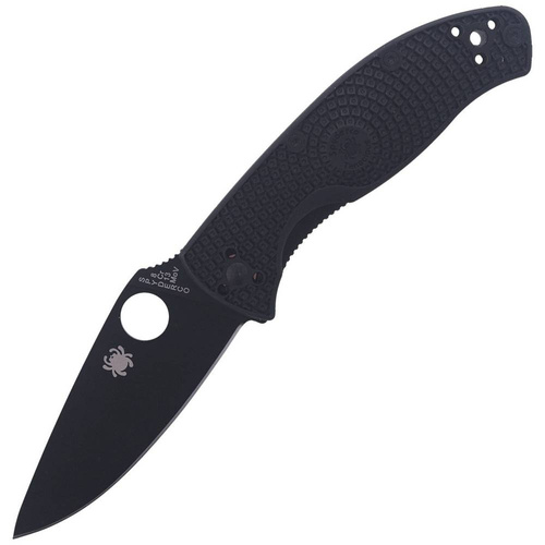 Spyderco - Tenacious FRN Tactical Folding Knife - Black - C122PBBK