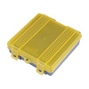 Plano - Pistol Ammunition Box - Caliber 9 mm / .38 - Cap. 100 rds. - Polymer - Yellow - 122400