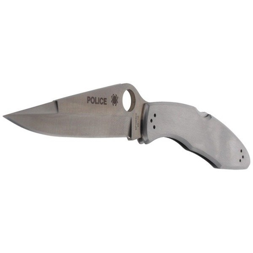 Spyderco - Police Model™ Stainless PlainEdge Knife - C07P