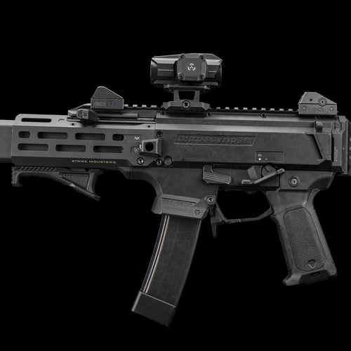 Strike Industries - Magwell for CZ Scorpion EVO - Black - SI-CEVO-MAGWELL