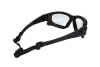 Pyramex - I-FORCE Clear Antifog Safety Glasses - Black - PYR-41-027618