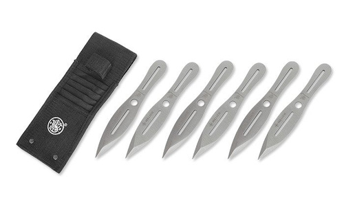 Smith & Wesson - Bullseye Throwing Knives 8'' - 6 pcs - SWTK8CP