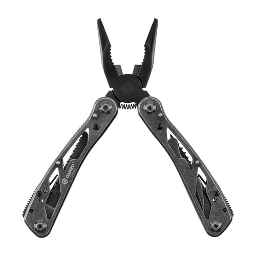 Ganzo - Multitool With Nozzle Set - 11 Tools - Black - G202B-S