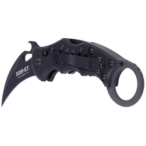 FOX - Karambit Folding Knife - N690Co - Black - FX-599 XT