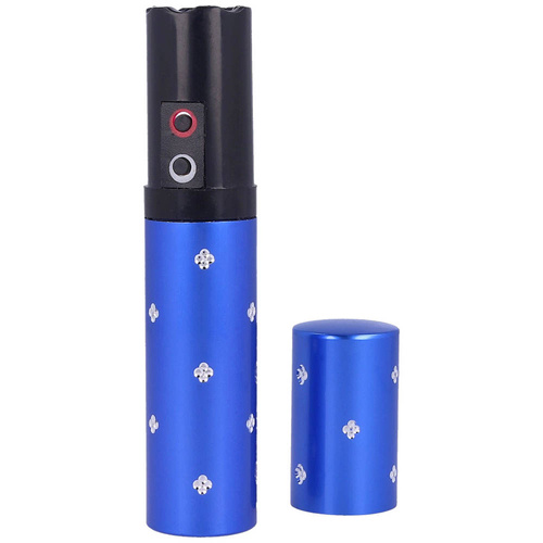 Paralyseur - Lipstick Stun Gun with Flashlight - 2 Million Volts - 120 lm - Blue - 1202-BL