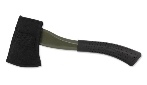 MFH - Tourist Axe - Stainless Steel - Green/Black - 27767