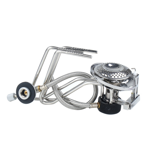 Mil-Tec - Folding Tourist Gas Burner with Hose - EN417 Thread - 14911100