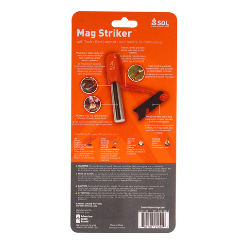 SOL - Mag Striker with Tinder Cord - 0140-1242