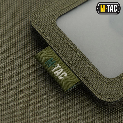 M-Tac - Badge Holder with Transparent Panel - Ranger Green - 10131023