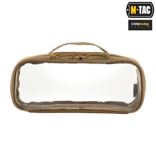 M-Tac - Elite Medium Transparent Pouch - Medium - Coyote - 10147005-M