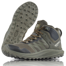 Merrell - Nova 3 Tactical Mid Trekking Boots - Waterproof - Dark Olive - J005053 