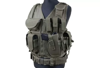 GFC Tactical - Tactical Vest Plate Carrier KAM-39 - Olive - GFT-18-001854