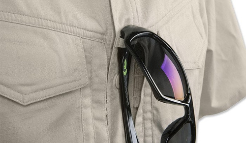 Helikon - Defender Mk2 Shirt - Short Sleeve - PolyCo Ripstop - Black - KO-DS2-PR-01.