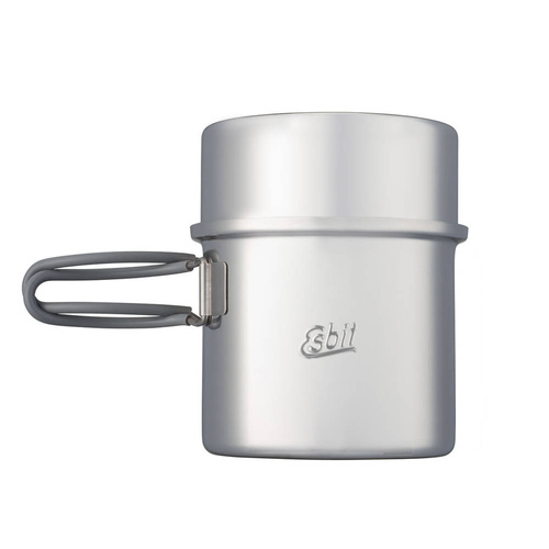 Esbit - Tourist Pot with Lid  - Stainless Steel - 1 L - PT1000ST