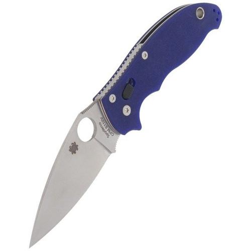 Spyderco - Manix™ 2 G-10 Dark Blue CPM S110V Knife - C101GPDBL2