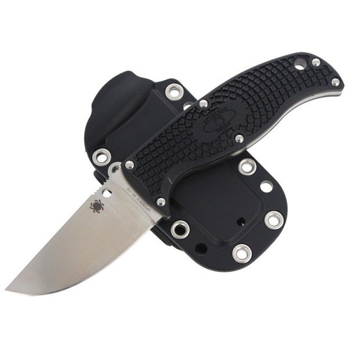 Spyderco - Enuff™ FRN Black Clip Point Knife - FB31CPBK