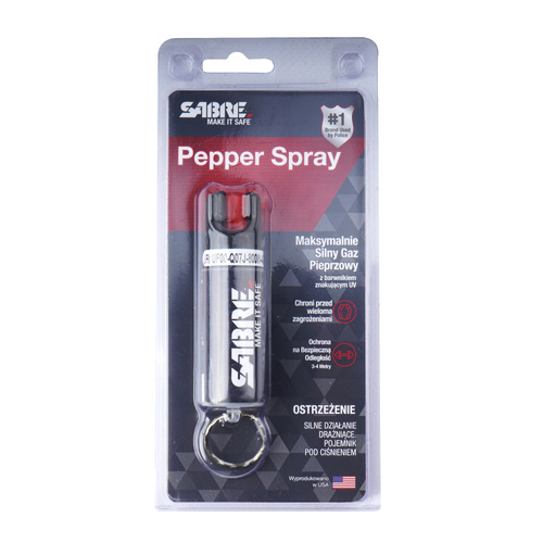Sabre Red - Pepper Gas Keychain - 16 ml - Stream - KR-14-US-02
