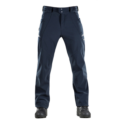M-Tac - Trekking Softshell Winter Pants - Dark Navy Blue - 20306015