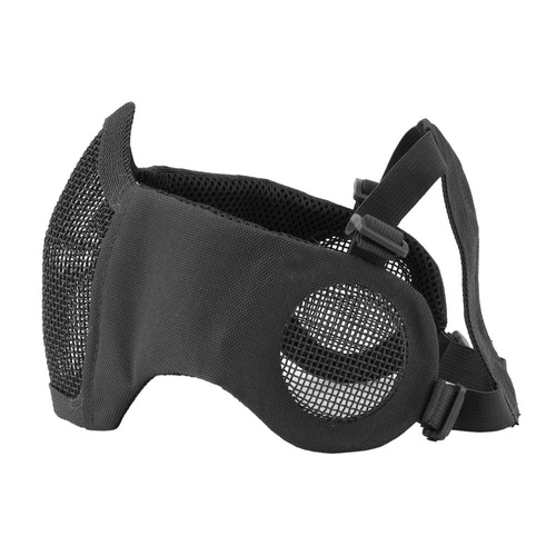 Strike Systems - Stalker mesh mask with ear protection - Black - 19216