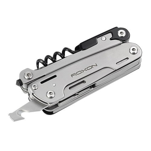 Roxon - Multitool S801S with a Set of Bits - Pearl Grey - CM1334