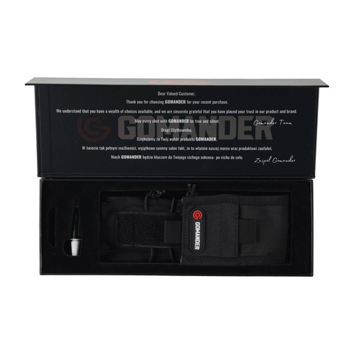 Gomander - Hunter 6.5 DT gen2 hunting rifle suppressor - Slide-on - M15x1 thread - Black - TB0.10130_1 M15