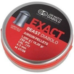 JSB - Air Rifle Pellets Exact Beast - 4.52 mm Diabolo - 250 rounds - 546279-250