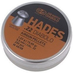 JSB - Diabolo Hades Pellets - .22 / 5.5 mm -  250 pcs - 546290-250