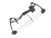 Poe Lang - Pulley Bow Buster - 15-22 lb - 25" - Black/Red - CO-034B