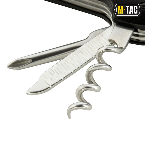M-Tac - Pocket Knife - Steel / Black - 60017002