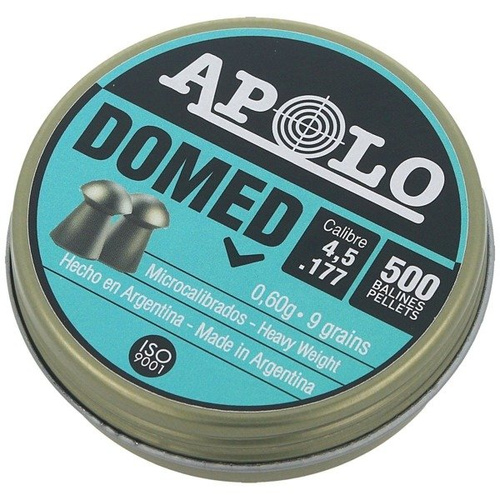 Apolo - Premium Domed Airgun Pellets - .177 / 4.50 mm - 500 psc - E19913
