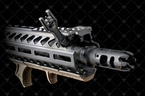 Strike Industries - Sidewinder II BUIS Backup Iron Sights - Black - SIDEWINDERII-BK