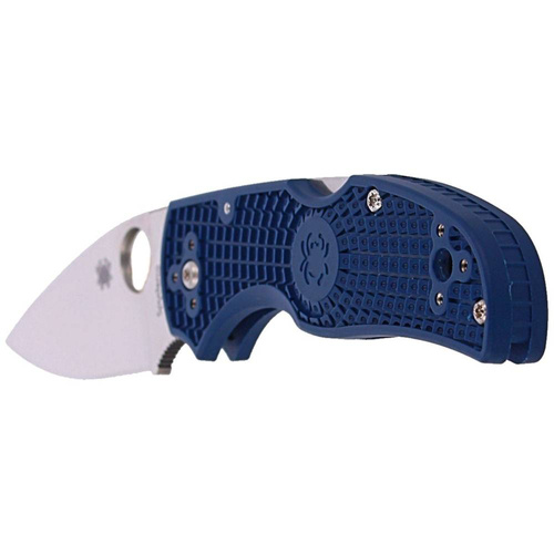 Spyderco - Folding Knife EDC Native 5 - Leaf-Shaped - FRN - CPM S110V - Dark Blue - C41DBL5