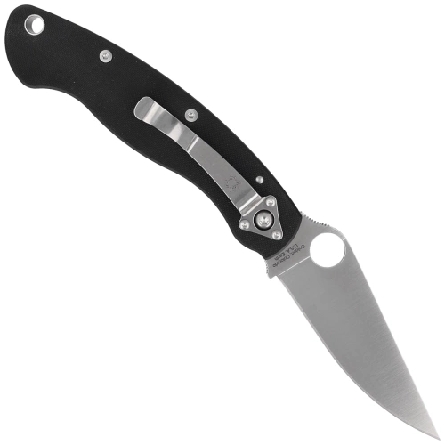Spyderco - Military™ Model G-10 Black Knife - C36GPE