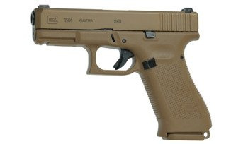 Glock - G19X Pistol - 9x19 mm Para - Coyote