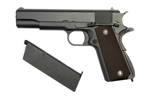 WE - ASG Pistol Replica C1911A1 - Green Gas - Black - WET-02-000528
