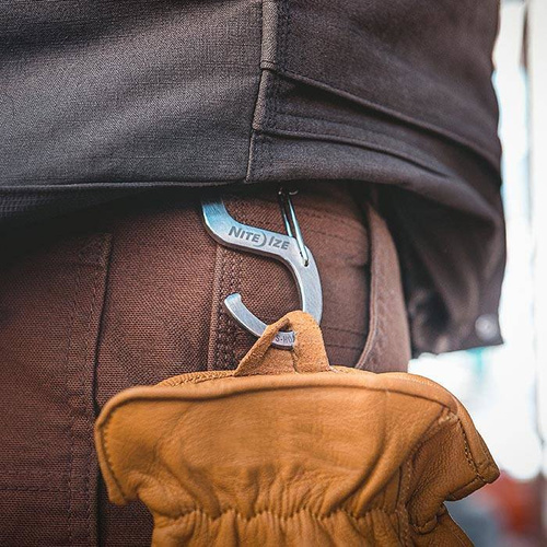 Nite Ize - S-Biner® Hook 'N Hold™ - Stainless Steel - SBH-11-R6