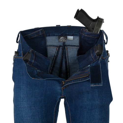 Helikon - CTP (Covert Tactical Pants®) Tactical Pants - Jeans - Vintage Worn Blue - SP-CTP-DD-96