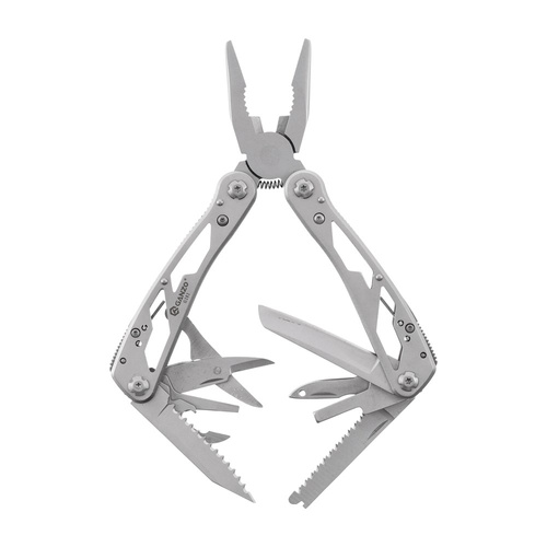 Ganzo - Multtitool with Bit Set - 24 Tools - Silver - G202